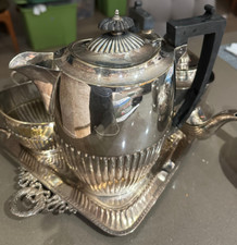 Caffettiera placcata argento
