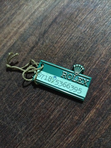 Rolex frog green hang - frog, tag