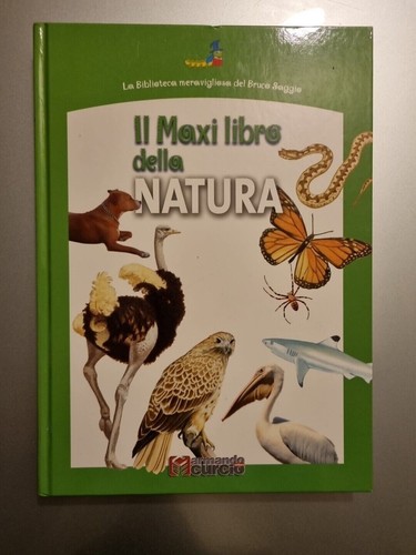 Maxi libro della natura - libro,