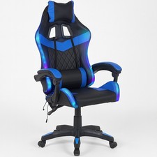 Sedia Gaming da Scrivania Blu