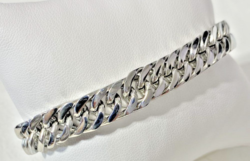 Bracciale doppio link - doppio, acciaio