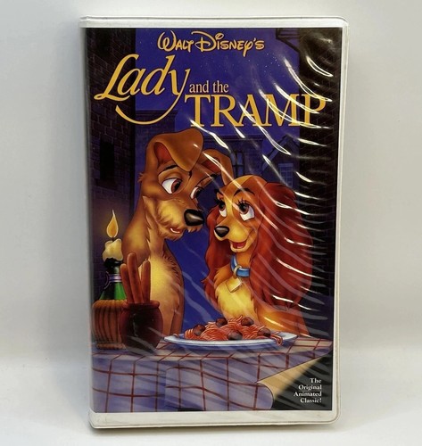 Lady the tramp vhs disney - lady, &