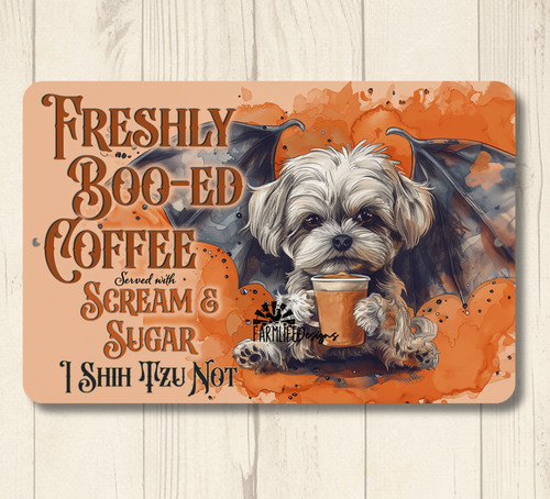 Insegna caffè shih - shih, tzu