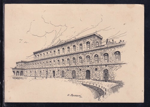Cartolina firenze palazzo - cartolina,
