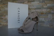 CASADEI Sandaletti Tacchi Alti Tacco a Spillo Colori Della Pelle Tg. 37,5 38 39