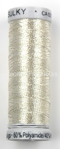 Filo ricamo argento laminato - ricamo,