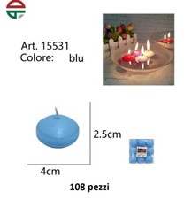 Set 108 Pezzi Candele Cera