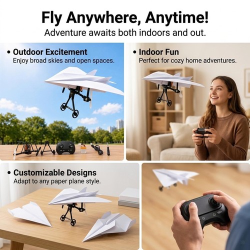 Kit aeroplanino carta rc - kit,