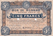 5 Francs - Ville -