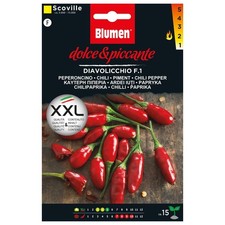BLUMEN SEMI DI PEPERONCINO DOLCE E PICCANTE DIAVOLICCHIO, PEPERONCINO