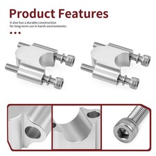 7/8'' Handlebar Risers Bar Kit