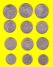 Lotto monete franchi - 10,