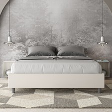 Letto imbottito azelia - azelia, sommier