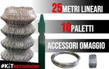 KIT RETE GRIGLIA CON PALI