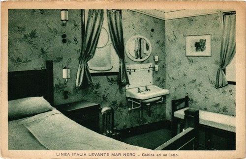 Cpa linea italia levante - cpa, ak