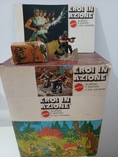 EROI IN AZIONE Mattel SET Espositore Vintage Box Soldatini Toys Soldiers '70/80