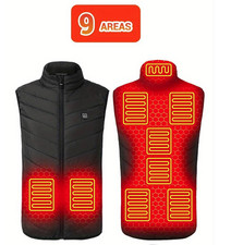 Gilet Riscaldante USB Nero