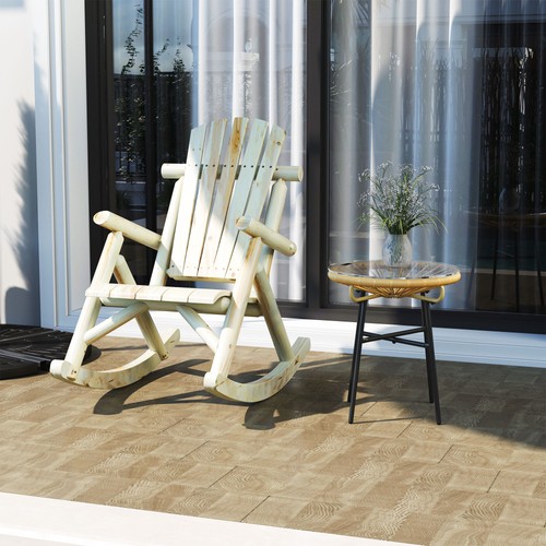 Outsunny sedia dondolo - outsunny,