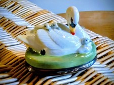 HALCYON DAYS RARE SWAN &