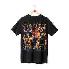Tshirt vintage Stone Cold WWF