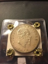 5 LIRE 1874 MILANO  VITTORIO