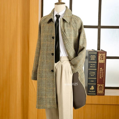 Soprabito uomo tweed - , balmacaan