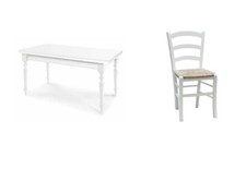 SET TAVOLO CUCINA + 4 SEDIE IN