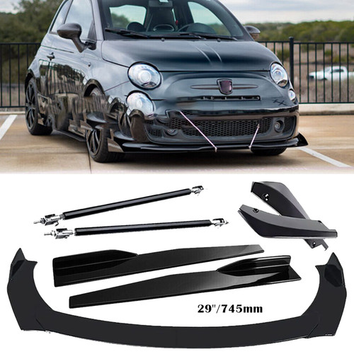 Front rear bumper - rear, lip