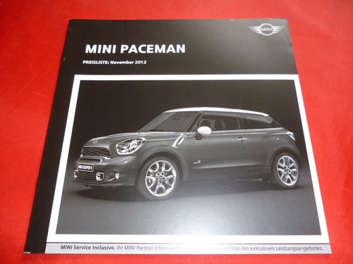 Listino prezzi mini paceman - prezzi,