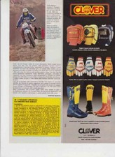 advertising Pubblicità-ABBIGLIAMENTO MOTOCROSS  CLOVER 83-MOTOCROSS CLOTHING