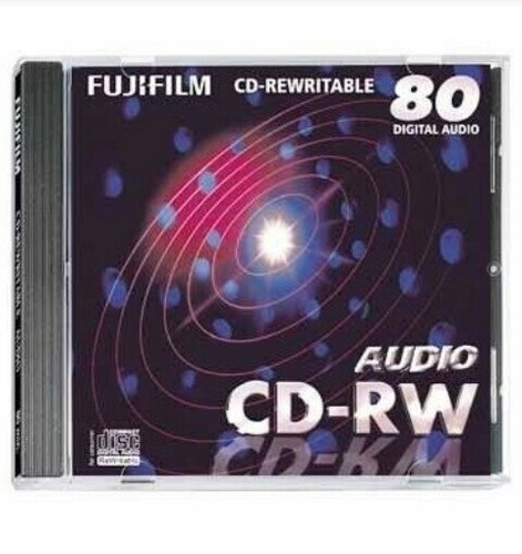 Rare fuji audio - cd-rw, 80