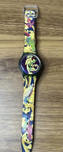 Swatch gent perroquet - gent,