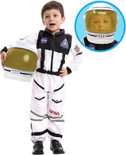 Costume Da Astronauta Blu Con