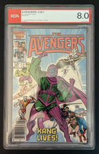 PSA 8.0 The Avengers #267