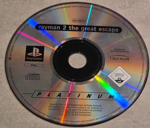 Rayman playstation ps1 oot - rayman,