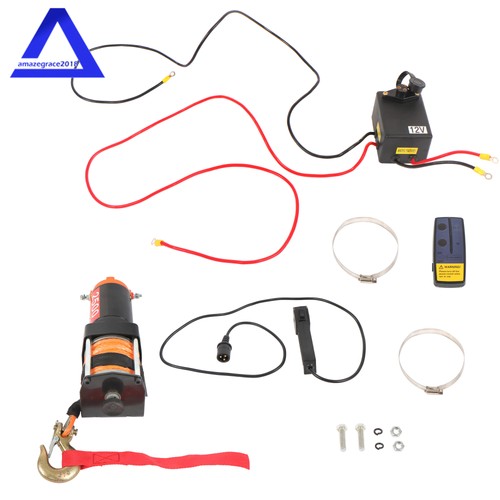 Argano elettrico 12v 2500lbs - argano,