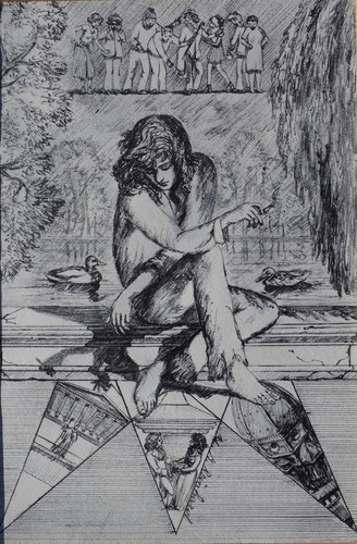 Disegno realismo fantastico - disegno,,