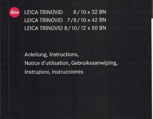 Leica trinovid binocular - leica,