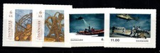 Danimarca 2012 Mi. 1693, 1697 Nuovo ** 100% Astronomia, NORDEN, Nave