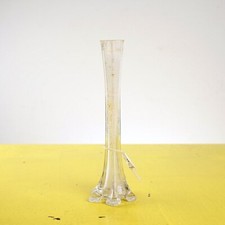 piccolo vaso in vetro lavorato