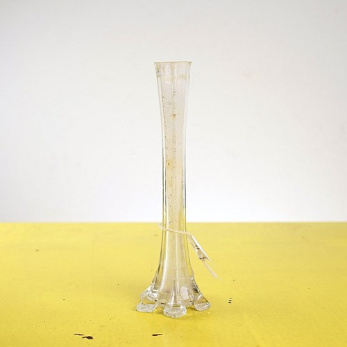 Piccolo vaso vetro lavorato - vaso,