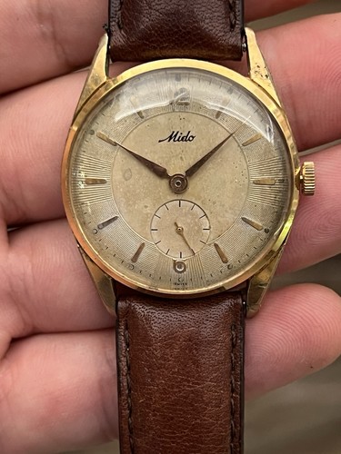 Manuale mido vintage 36mm - vintage,