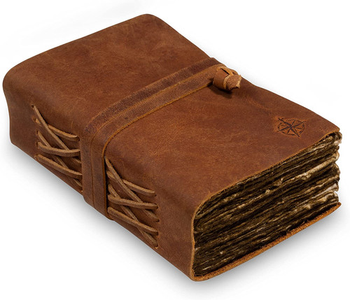 Diario pelle vintage - in,