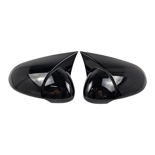 Calotte specchietti nero - 2x,