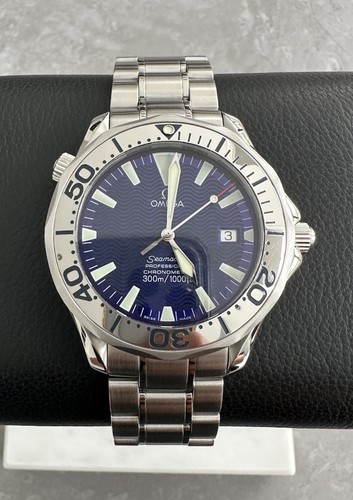 Omega electric blue seamaster - omega,