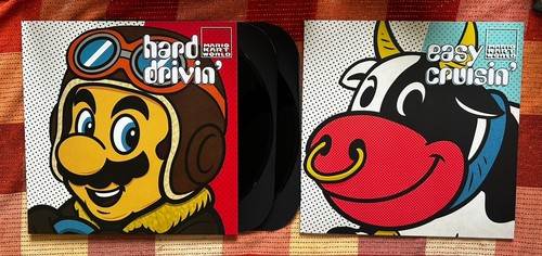 Mario kart world vinyl - mario, record