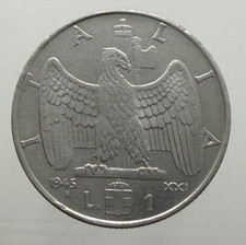 Vittorio Emanuele III 1 LIRA