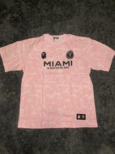 Maglia Miami Bape rosa taglia