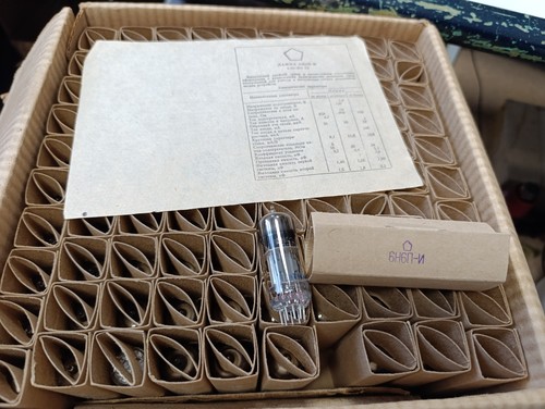 Tubo doppio triodo 100x - , 6n6p-i