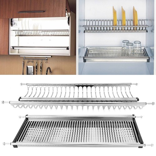 Scolapiatti acciaio inox 76 - inox, cm